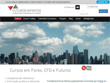 Tablet Screenshot of futurosinfinitos.com